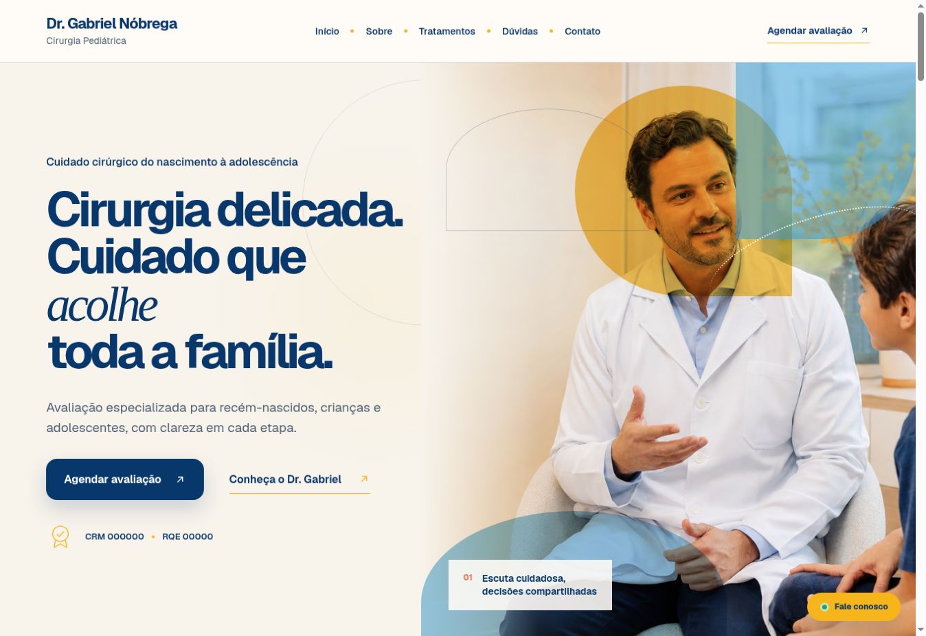 Preview do Dr. Gabriel Nóbrega — Cirurgia Pediátrica