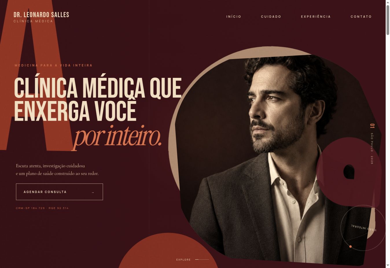 Preview do Dr. Leonardo Salles — Clínica Médica