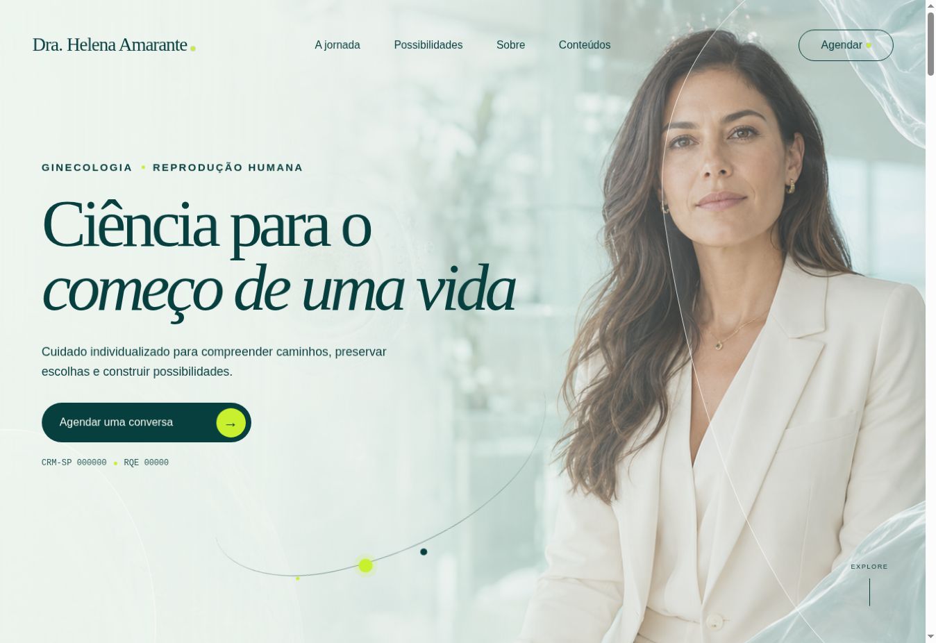 Preview do Dra. Helena Amarante — Reprodução Humana