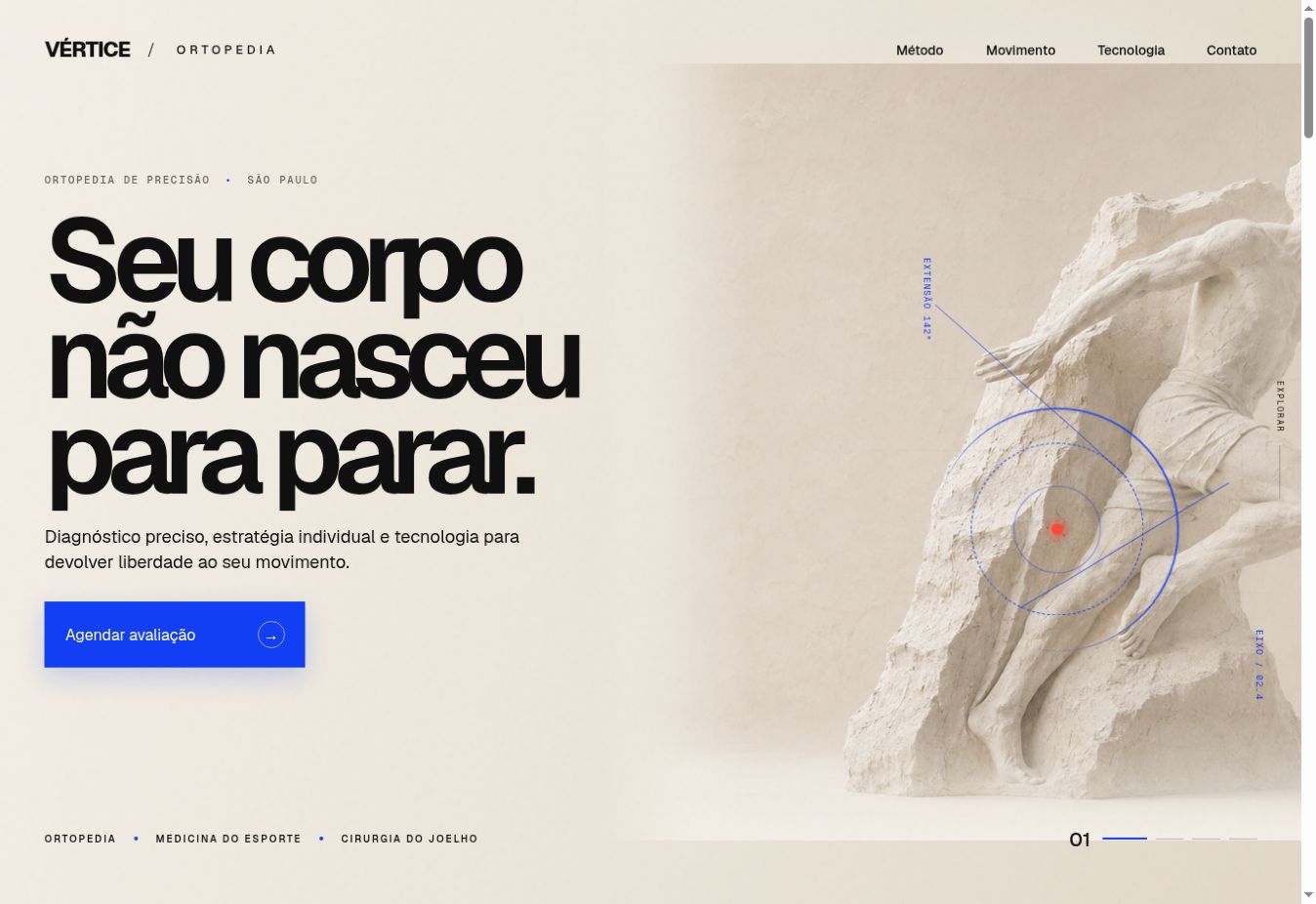 Preview do Dr. André Vértice — Ortopedia