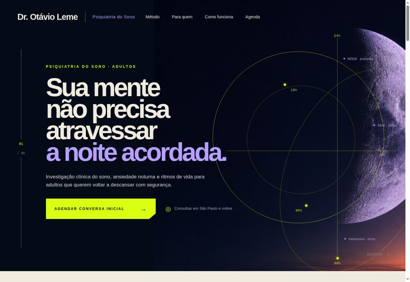Preview do Dr. Otávio Leme — Psiquiatria do Sono